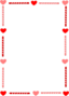 Heart And Candy Border