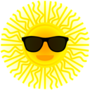 Sun With Sunglasses