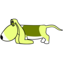 download Sleepydog001 clipart image with 45 hue color