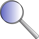 download Magnifying Glass clipart image with 45 hue color