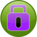 download Locked clipart image with 225 hue color