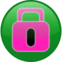 download Locked clipart image with 270 hue color