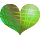 download Red Heart clipart image with 90 hue color
