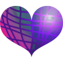 download Red Heart clipart image with 270 hue color