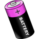 download Battery clipart image with 270 hue color