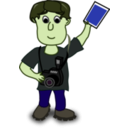 download Boy Photographer clipart image with 45 hue color
