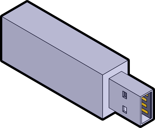 Isometric Usb Stick