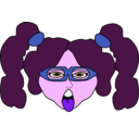 download Naughty Girl clipart image with 270 hue color