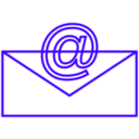 download Email Rectangle 3 clipart image with 315 hue color