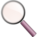 download Magnifying Glass clipart image with 135 hue color