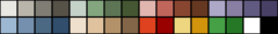 Gnome Color Palette