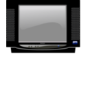 download Television Crt clipart image with 225 hue color