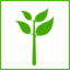 Eco Green Plant Icon