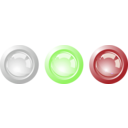 download Button clipart image with 135 hue color
