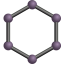 download Benzene Ring clipart image with 45 hue color