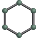 download Benzene Ring clipart image with 270 hue color