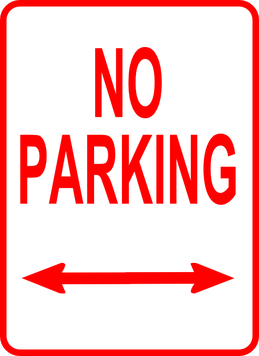 Sign No Parking