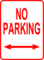 Sign No Parking