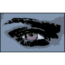 download Auge clipart image with 180 hue color