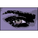 download Auge clipart image with 225 hue color