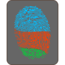 download Colombian Fingerprint clipart image with 135 hue color