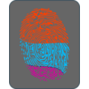download Colombian Fingerprint clipart image with 315 hue color