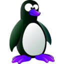 download Penguin clipart image with 225 hue color