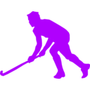 download Grass Hockey clipart image with 270 hue color