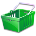 download Shopping Basket clipart image with 45 hue color