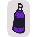 download Bottle clipart image with 270 hue color