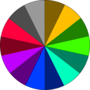 download Pie Chart clipart image with 45 hue color
