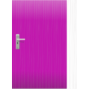 download Door clipart image with 270 hue color