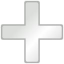 download Grey Plus clipart image with 135 hue color