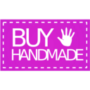 download Buy Handmade clipart image with 270 hue color