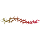 download Spine clipart image with 270 hue color