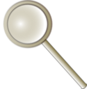 download Magnifying Glass Olivier 01 clipart image with 180 hue color