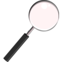 download Magnifying Glass clipart image with 135 hue color