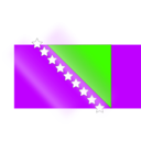 download Flag Bih Almir clipart image with 45 hue color