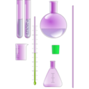 download Chemistry Set clipart image with 90 hue color