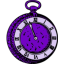 download Old Pocketwatch clipart image with 225 hue color