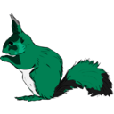 download Squirrel clipart image with 135 hue color