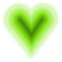 download Heart With Deep clipart image with 90 hue color