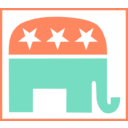 download Gop Elephant Transparent Background Border clipart image with 45 hue color
