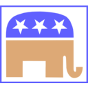 download Gop Elephant Transparent Background Border clipart image with 270 hue color