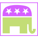 download Gop Elephant Transparent Background Border clipart image with 315 hue color