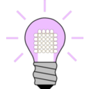 download Light Bulb Led On clipart image with 225 hue color