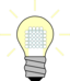 Light Bulb Led On