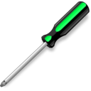 download A Screwdriver clipart image with 90 hue color