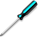 download A Screwdriver clipart image with 135 hue color