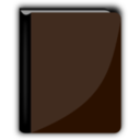 download Book clipart image with 0 hue color